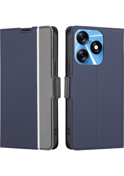 Tecno Spark 10 4g Standı Pu Deri Kart Sahibinin Kılıfı (Yurt Dışından)