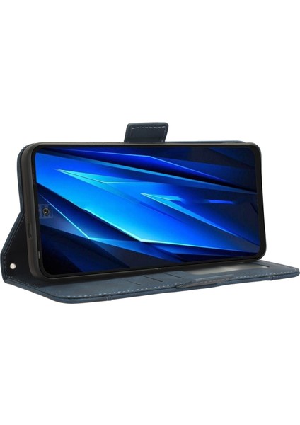 Tecno Pova 5 4g Pu Deri Standı Cüzdan Kılıf Çoklu Kart Yuvaları Telefon Kapağı (Yurt Dışından) indirimleri