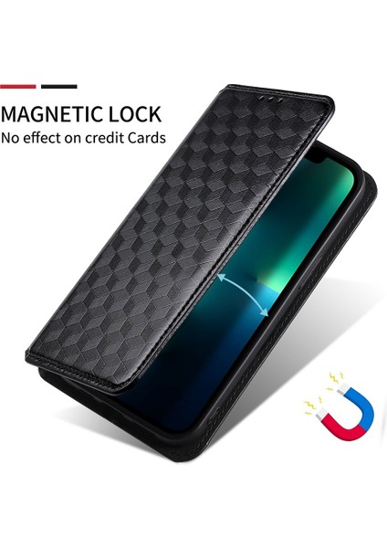 Tecno Camon 19 4g Tam Kapsama Pu Deri Standlı Telefon Kılıfı (Yurt Dışından)