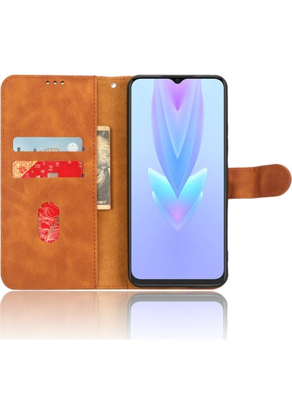 Tecno Spark 10 5g Anti-Damla Pu Deri Cüzdan Standı Kılıf (Yurt Dışından)