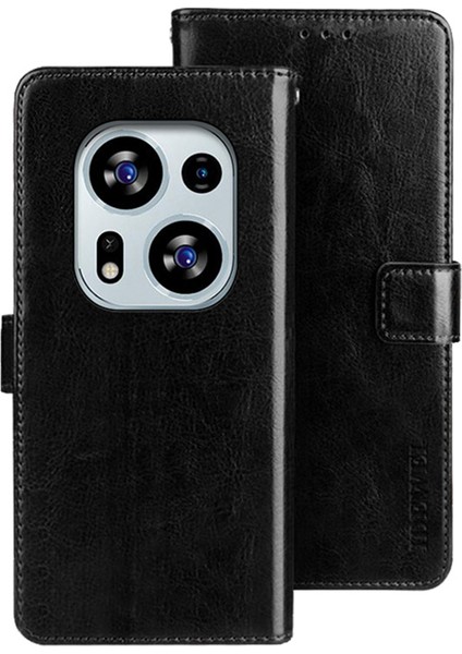 Tecno Phantom X2 5g Crazy Horse Doku Pu Deri Anti-Damla Kapak (Yurt Dışından)