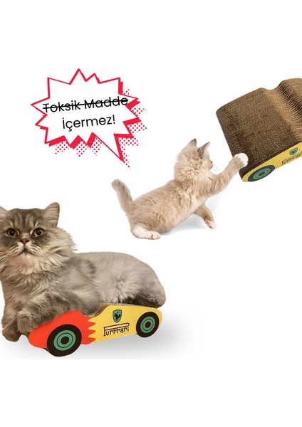 Purrari Kedi Tırmalama Kartonu 30 Cm Kediler Için Tırmalama Tahtası Kedi Tırnak Bakımı indirimleri