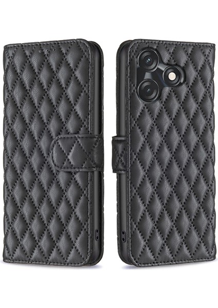 Tecno Spark 10 4g / Spark 10C 4g Flip Stand Deri Kılıf (Yurt Dışından)