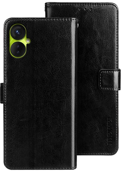 Tecno Spark 9 Pro 4g Özelliği Crazy Horse Doku Pu Deri Cüzdan Kapak (Yurt Dışından)