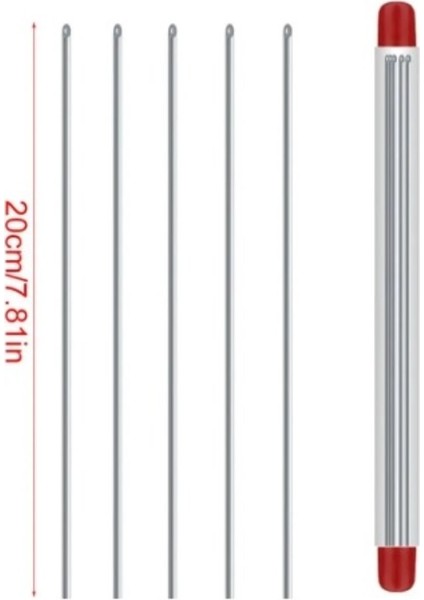 Yem Şişi 1mm 25CM 5li Paket