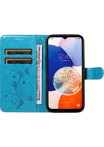 Samsung Galaxy A14 5g Pu Deri Stand Telefon Kılıfı (Yurt Dışından)