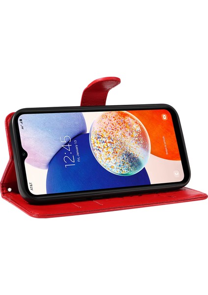 Samsung Galaxy A14 5g Pu Deri Stand Telefon Kılıfı (Yurt Dışından)