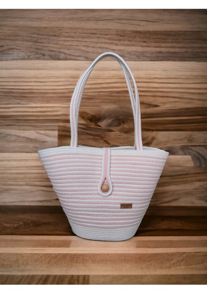 Hasır Çanta Omuz Çantası Plaj Çantası El Emeği Handmade Tasarım Tarz Yaz MODA-30CMX40-42CM fiyatları