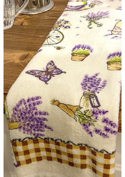 2'li Saçaklı Baskılı %100 Pamuk 40X60 cm El Yüz Mutfak Havlusu Yumuşak Desenli Su Emici Havlu modelleri