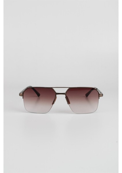 Kahverengi Degrade UV400 Filtre Erkek Güneş Gözlüğü G24MP3216R03 fiyatları