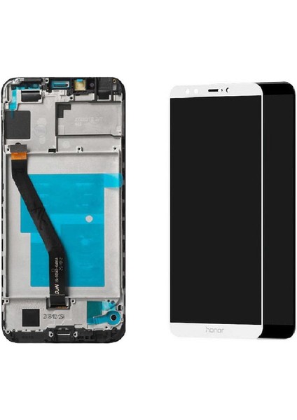 Tekno Prime Huawei Honor 7c ile Uyumlu LCD Ekran Dokunmatik Çıtalı