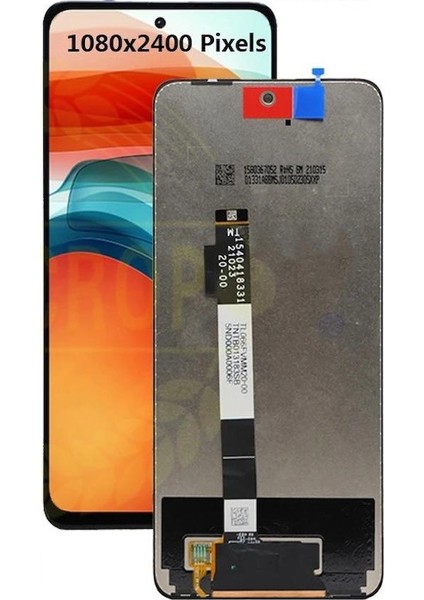 Tekno Prime Xiaomi Redmi Note 10 Pro 5g ile Uyumlu LCD Ekran Dokunmatik