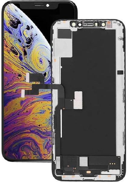 Apple iPhone Xs ile Uyumlu Gx Incell LCD Ekran Dokunmatik