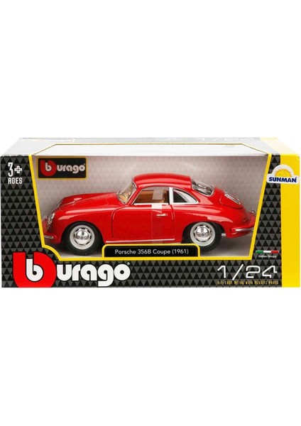 Koleksiyoncuların Gözdesi: 1:24 Porsche 356B Coupe 1961 Model Araba indirimleri