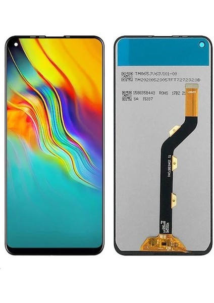 Tekno Prime Infinix Hot 9 Pro ile Uyumlu LCD Ekran Dokunmatik X655F