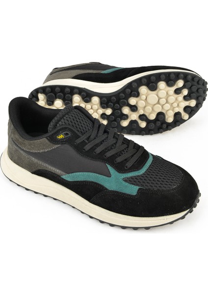 Ziya, Erkek Hakiki Deri Sneaker 14150Z00111 Siyah fırsatları