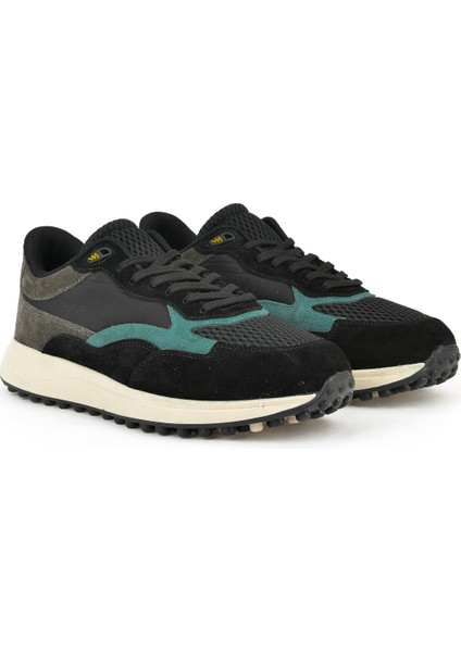 Ziya, Erkek Hakiki Deri Sneaker 14150Z00111 Siyah