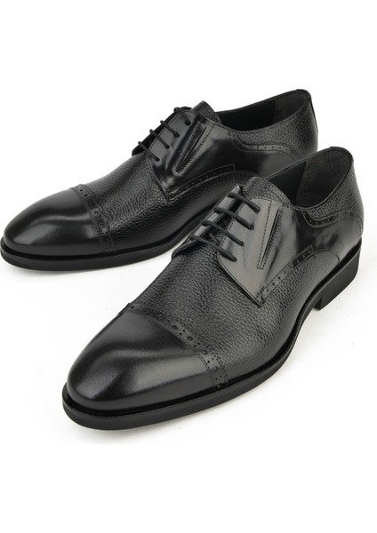 Ziya, Erkek Hakiki Deri Ayakkabı 141145Z577 Siyah indirimleri
