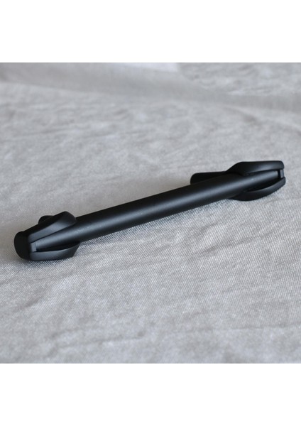 Prade 96 mm Mat Siyah Metal Kulp Çekmece Mobilya Mutfak Kapak Dolap Kulpları Dolabı Kulbu Kulpu
