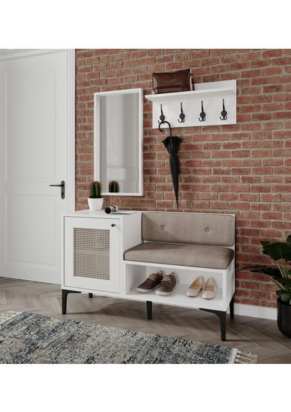 Trio Whitee PORTMANTO(%100MDF)