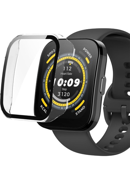 Amazfit Bip 5 Ekran Korumalı Sert Rubber Kılıf - AL3173