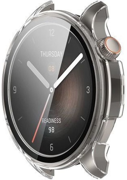 Amazfit Balance Ekran Korumalı Sert Rubber Kılıf - AL3173