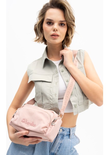 Benetton Kadın Çapraz Çanta Pembe BNT1201