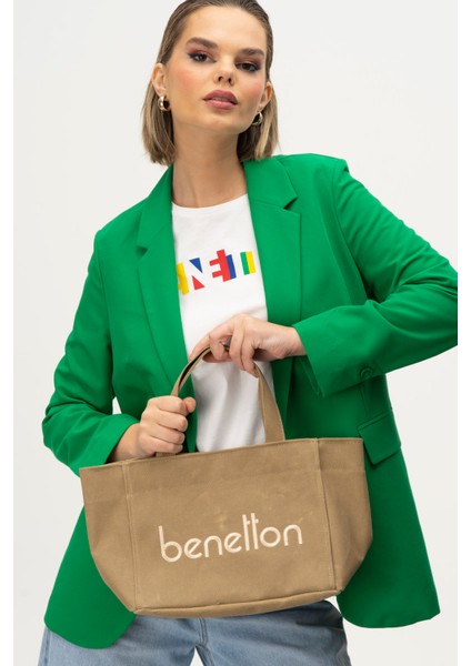 Benetton Kadın El Çantası Hardal BNT1102 fiyatları