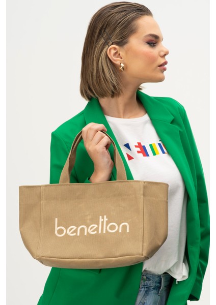 Benetton Kadın El Çantası Hardal BNT1102 modelleri