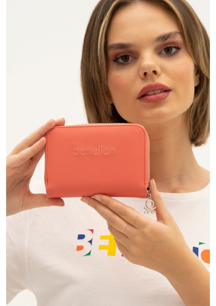 Benetton Kadın Cüzdan Mercan BNT1303
