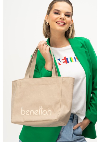 Benetton Kadın Kol Çantası Kum BNT1163 modelleri