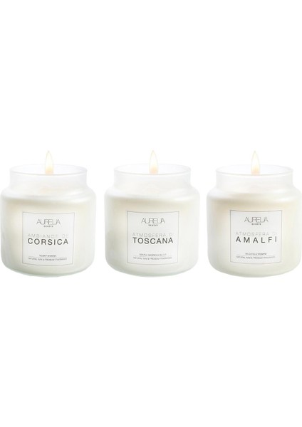 Ambiance De Corsica - Musky Mimosa - Mimoza & Misk Kokulu Mum - 450 gr fırsatları