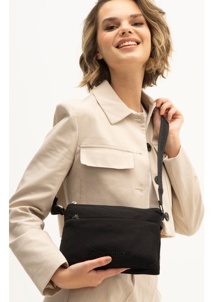 Benetton Kadın Çapraz Çanta Siyah BNT1200