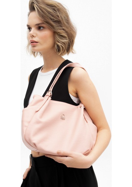 Benetton Kadın Kol Çantası Pembe BNT1229 fiyatları