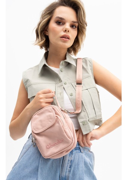 Benetton Kadın Çapraz Çanta Pembe BNT1207