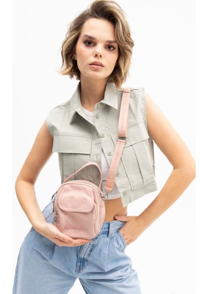 Benetton Kadın Çapraz Çanta Pembe BNT1207 fiyatları