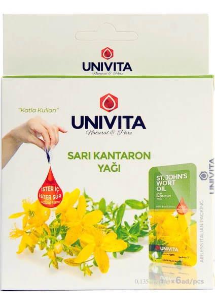 Sarı Kantaron Yağı 4 ml x 6 adet