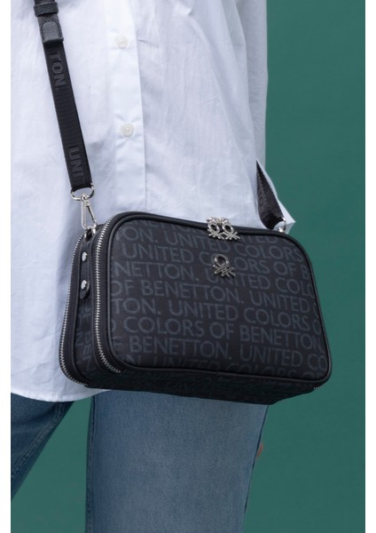 Benetton Kadın Çapraz Çanta Siyah BNT1277 fiyatları