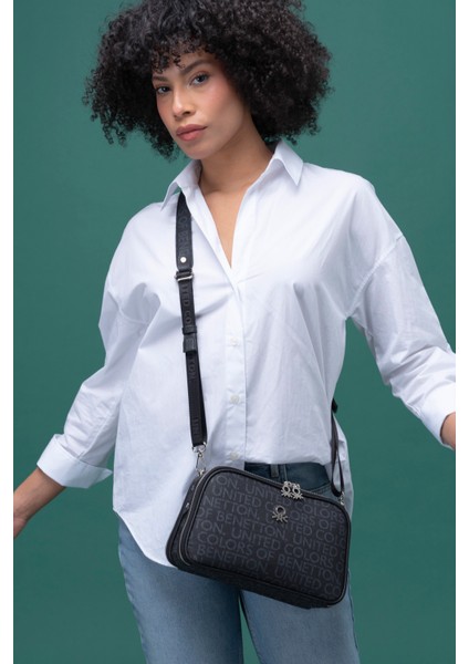 Benetton Kadın Çapraz Çanta Siyah BNT1277 modelleri