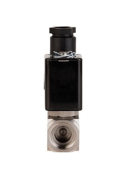 220 V Ac Paslanmaz Takoz Gövde Solenoid Valf Normalde Kapalı 1/4"(0-25 BAR)