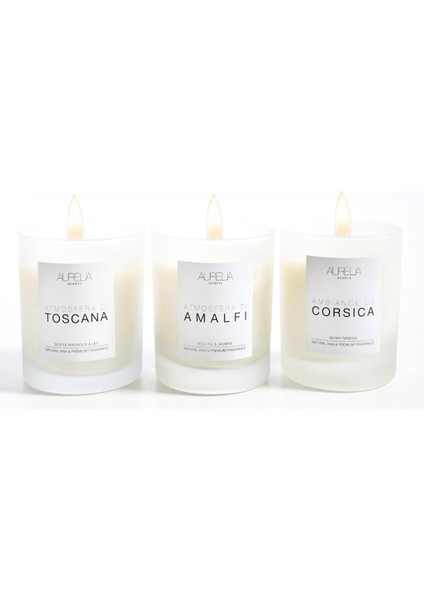 Atmosfera Di Toscana - Gentle Magnolia & Lily - Manolya & Zambak Kokulu Mum - 210 gr