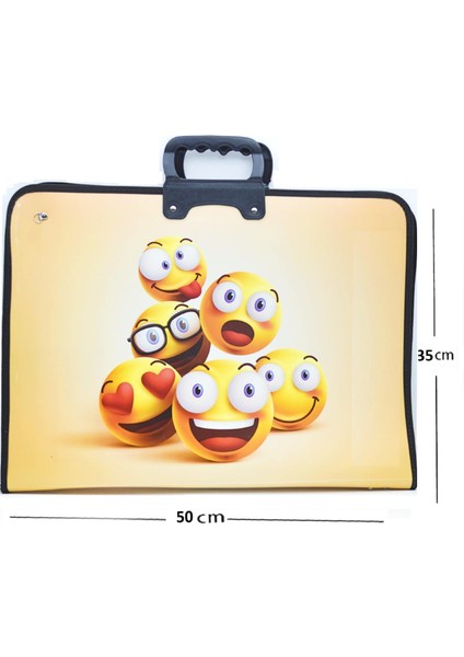 Proje Çantası 35X50 Baskılı