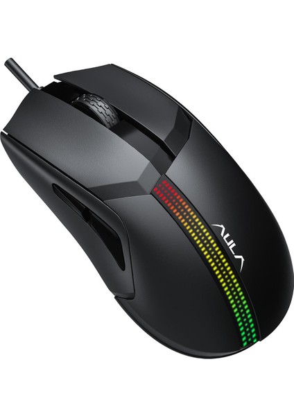 F813 Pro 12400DPI Rgb Optik Gaming Oyuncu Mouse