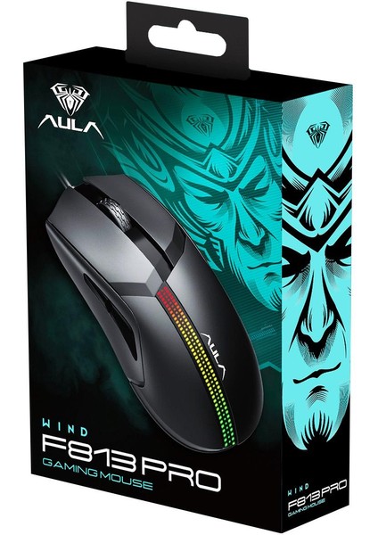 F813 Pro 12400DPI Rgb Optik Gaming Oyuncu Mouse