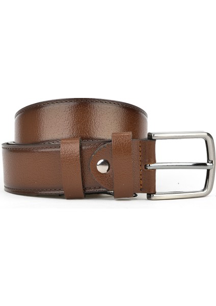 Ziya, Deri 4 cm Erkek Kemer 141980Z201 Taba