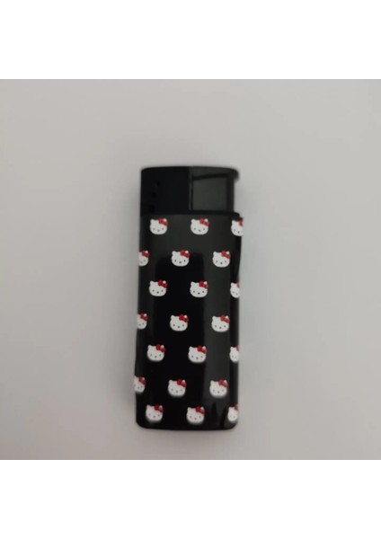 Hello Kitty Siyah Jet Pembe Alev Gazlı Çakmak ( Rüzgarda Sönmez) fiyatları