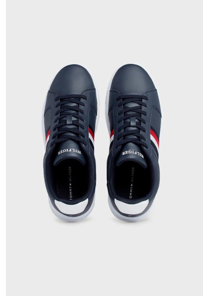 Tommy Hilfiger Deri Sneaker Ayakkabı Erkek Ayakkabı FM0FM04895 Dw5