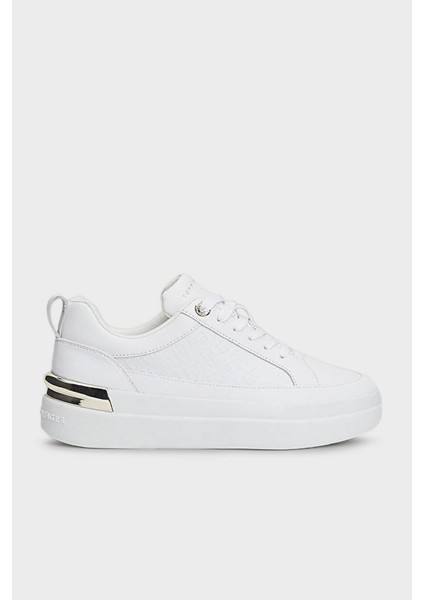 Deri Sneaker Ayakkabı Bayan Ayakkabı FW0FW07808 Ybs