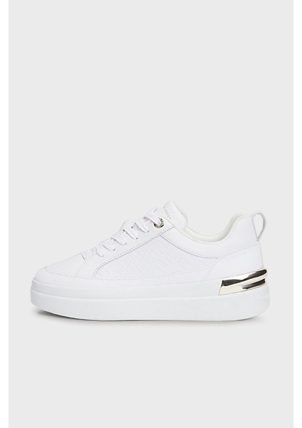 Deri Sneaker Ayakkabı Bayan Ayakkabı FW0FW07808 Ybs indirimleri