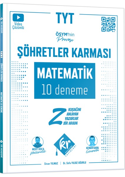 Kr Akademi Yayınları TYT Şöhretler Karması Matematik 10 Deneme